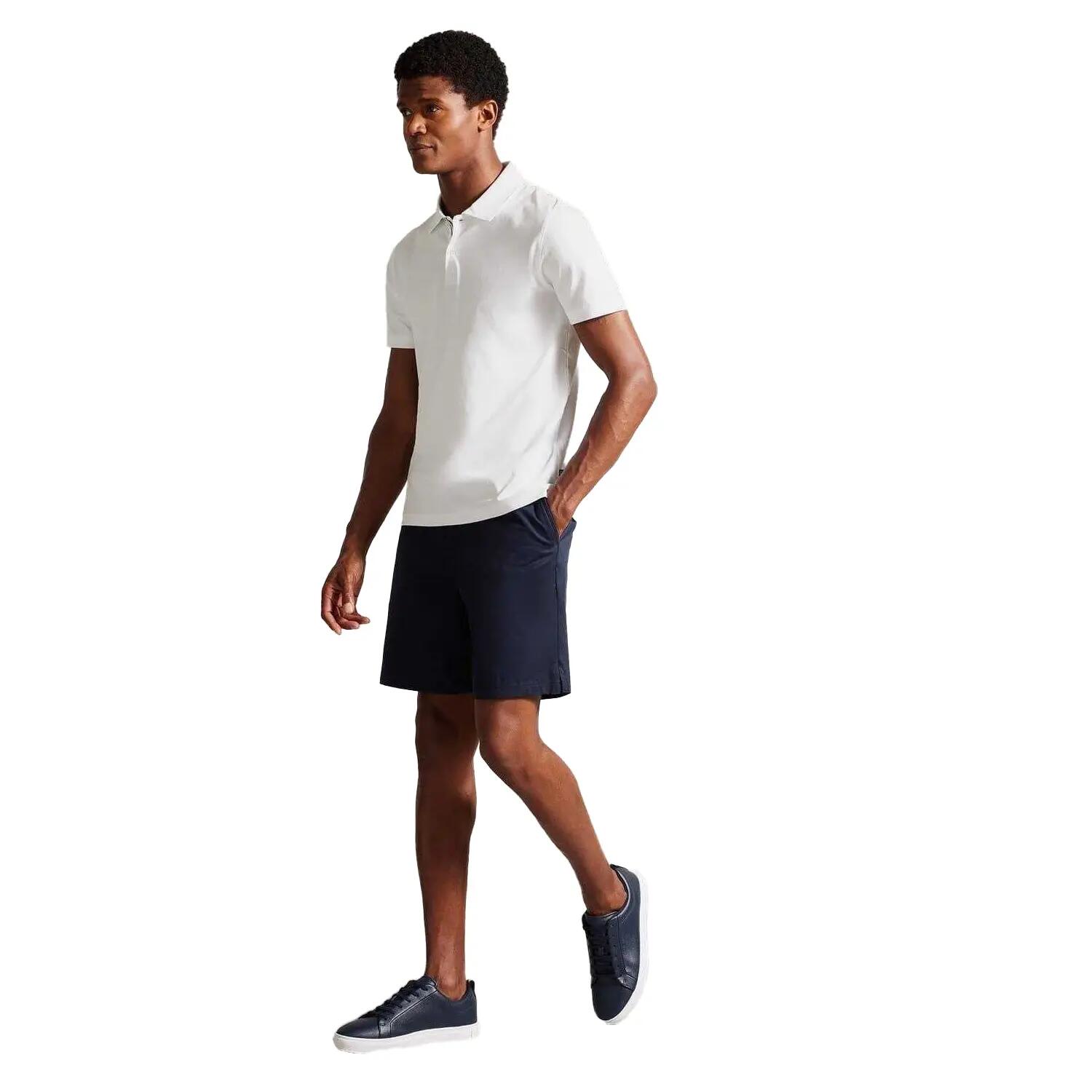 Mens Zeiter Cotton Polo Shirt (White) 5/5
