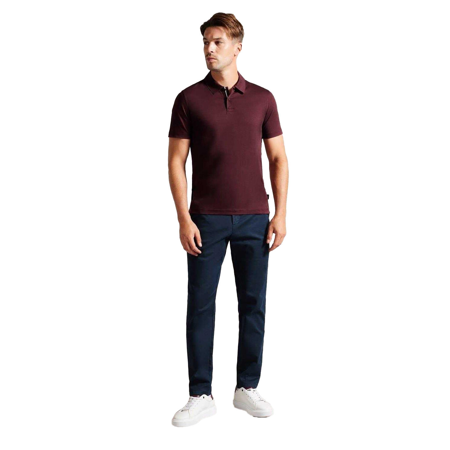Polo ZEITER Homme (Bordeaux Foncé) 5/5