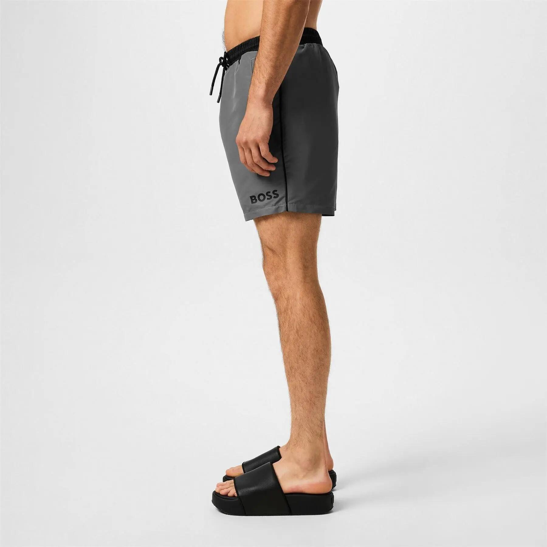 Short De Bain STARFISH Homme (Gris / Noir) 5/5