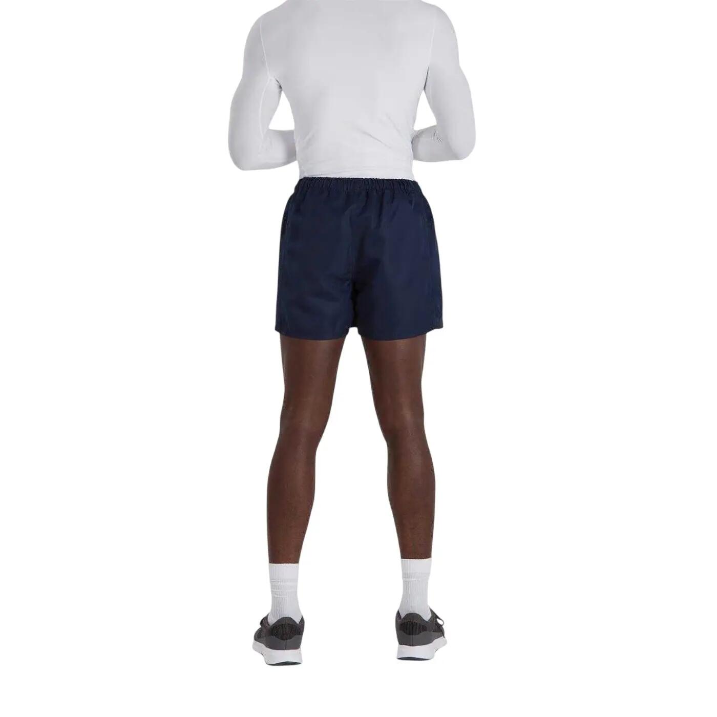 Pantaloncini Da Rugby Girovita Elasticizzato Uomo Canterbury Advantage Blu Navy 5/5