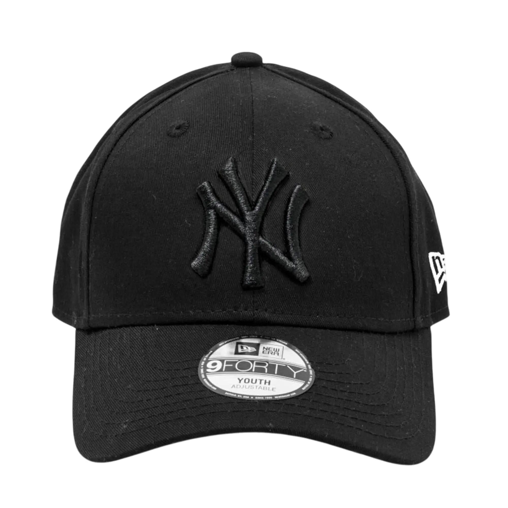 Cap Baseball Cotone Bambini New Era 9Forty Nero 5/5