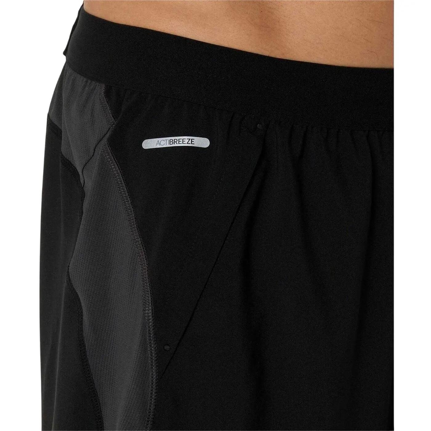 Laufshorts für Herren Schwarz/Grau 5/5