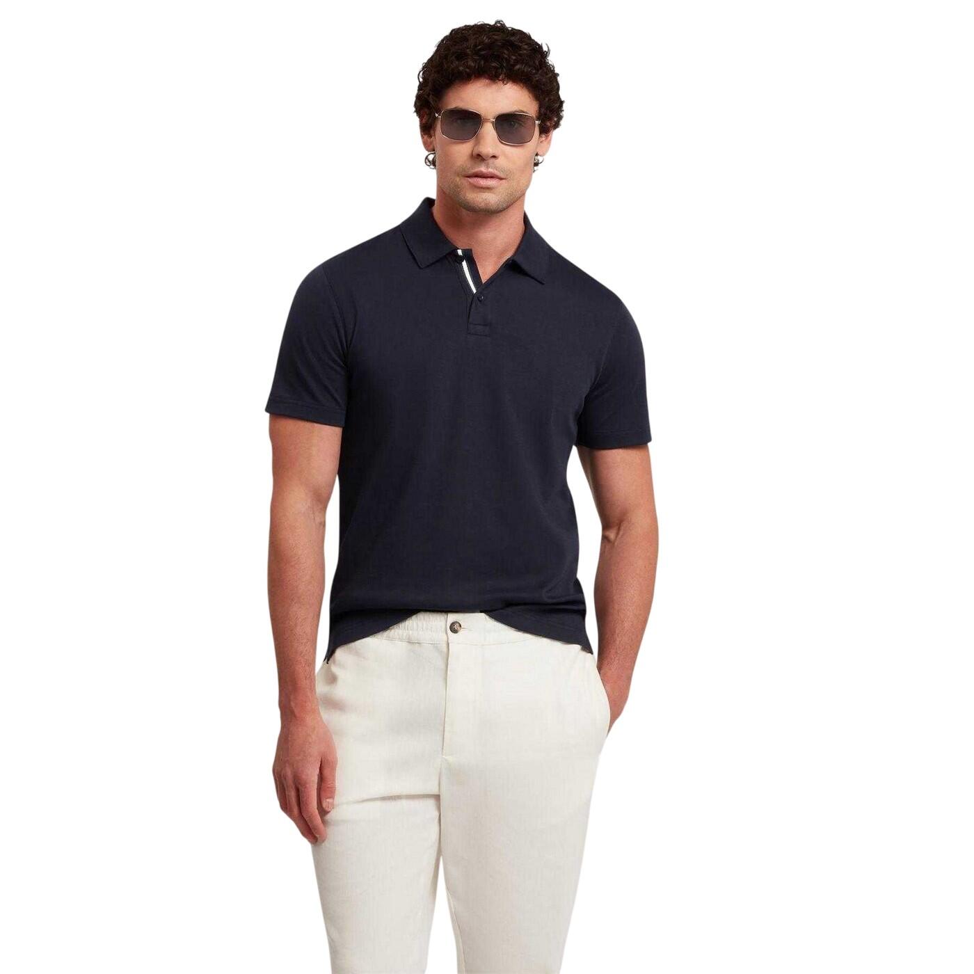 Mens Polo Shirt (Navy) 5/5