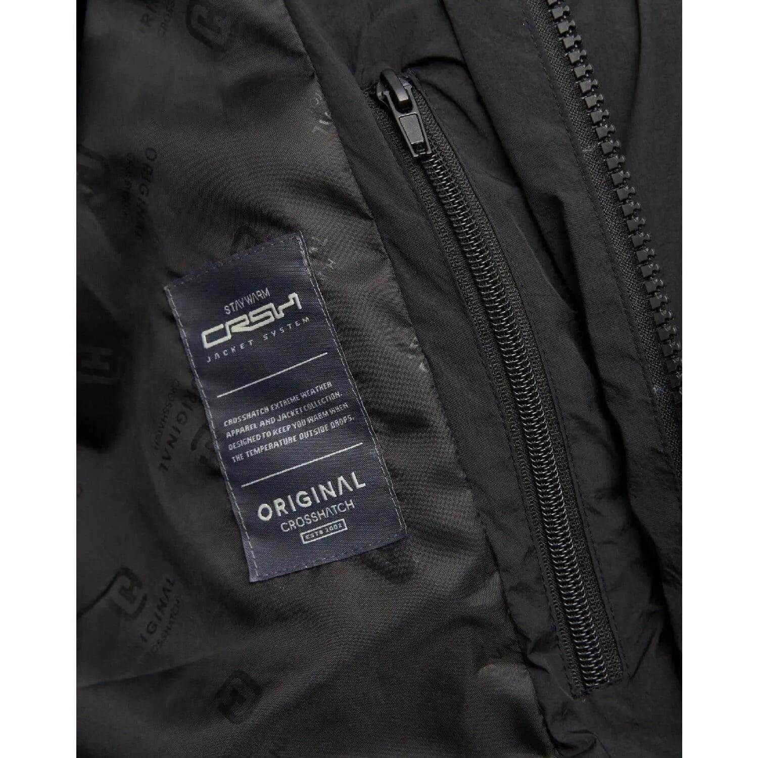 Giacca Uomo Crosshatch Kaptoore Nero 6/6