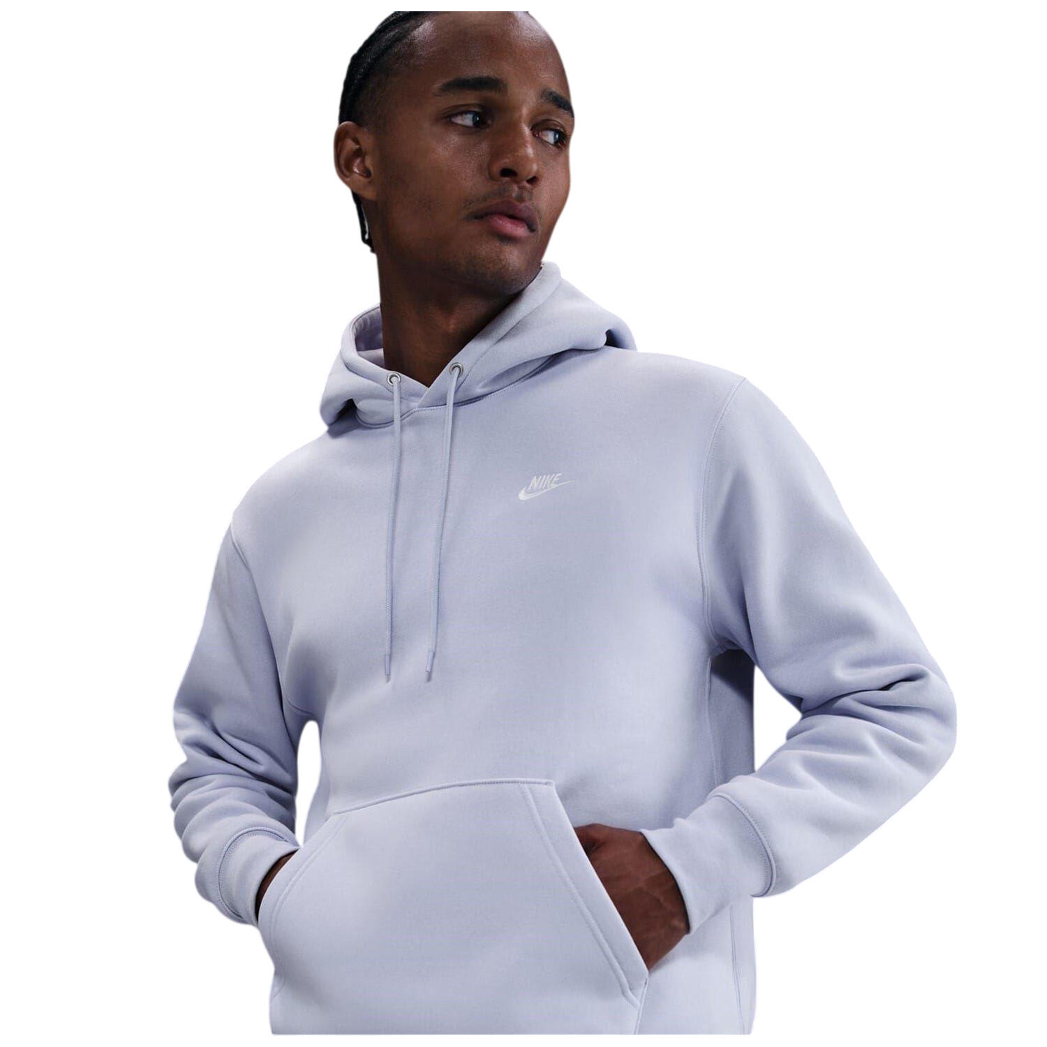 Sweat À Capuche CLUB Homme (Blanc / Blanc) 5/6