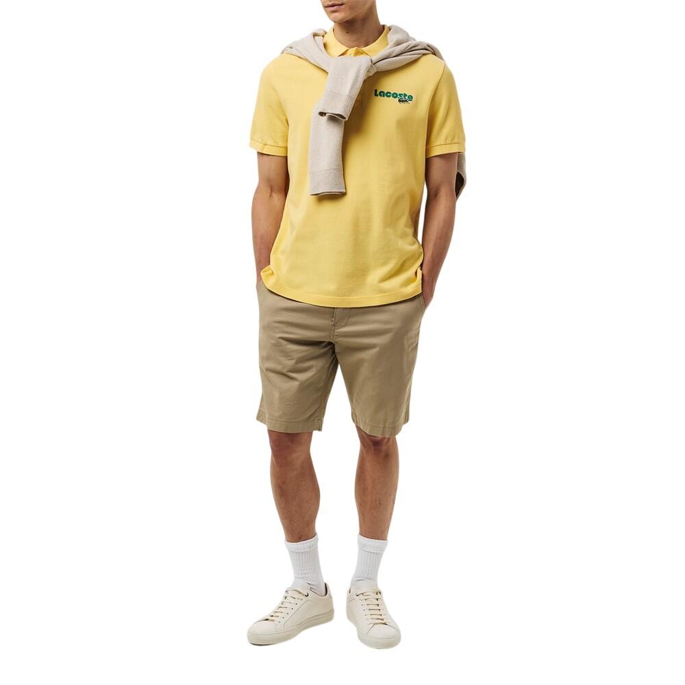 Heren Relaxed Fit Poloshirt (Maïsmelk) 7/7