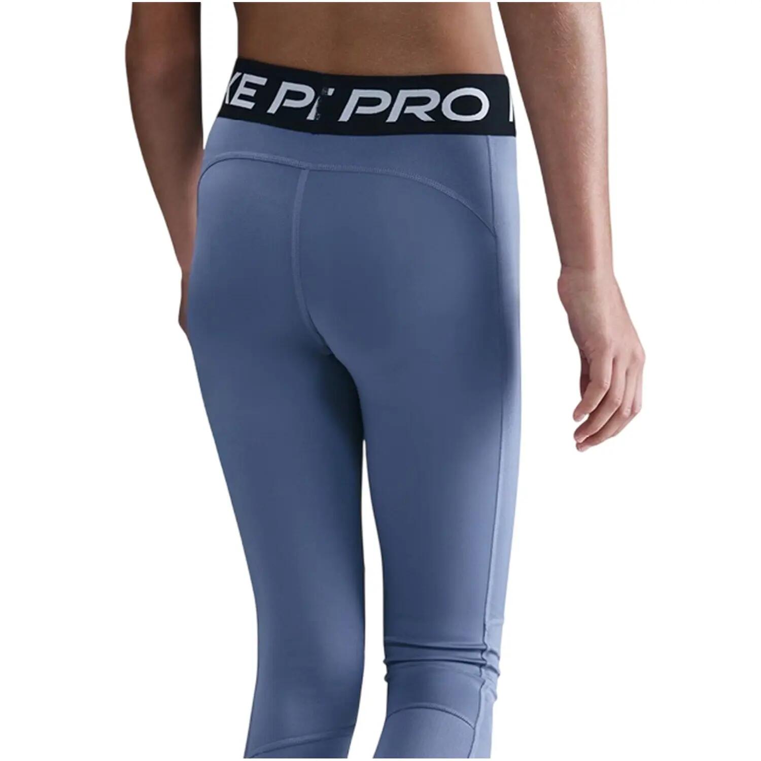 Collant Ragazze Nike Pro Indaco 5/5