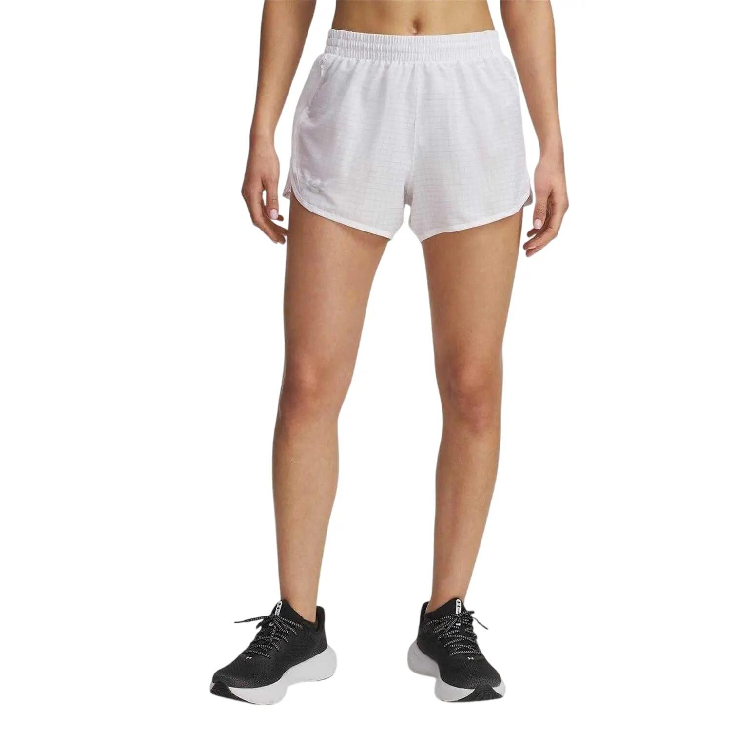 Short De Course FLY BY Femme (Blanc) 2/5