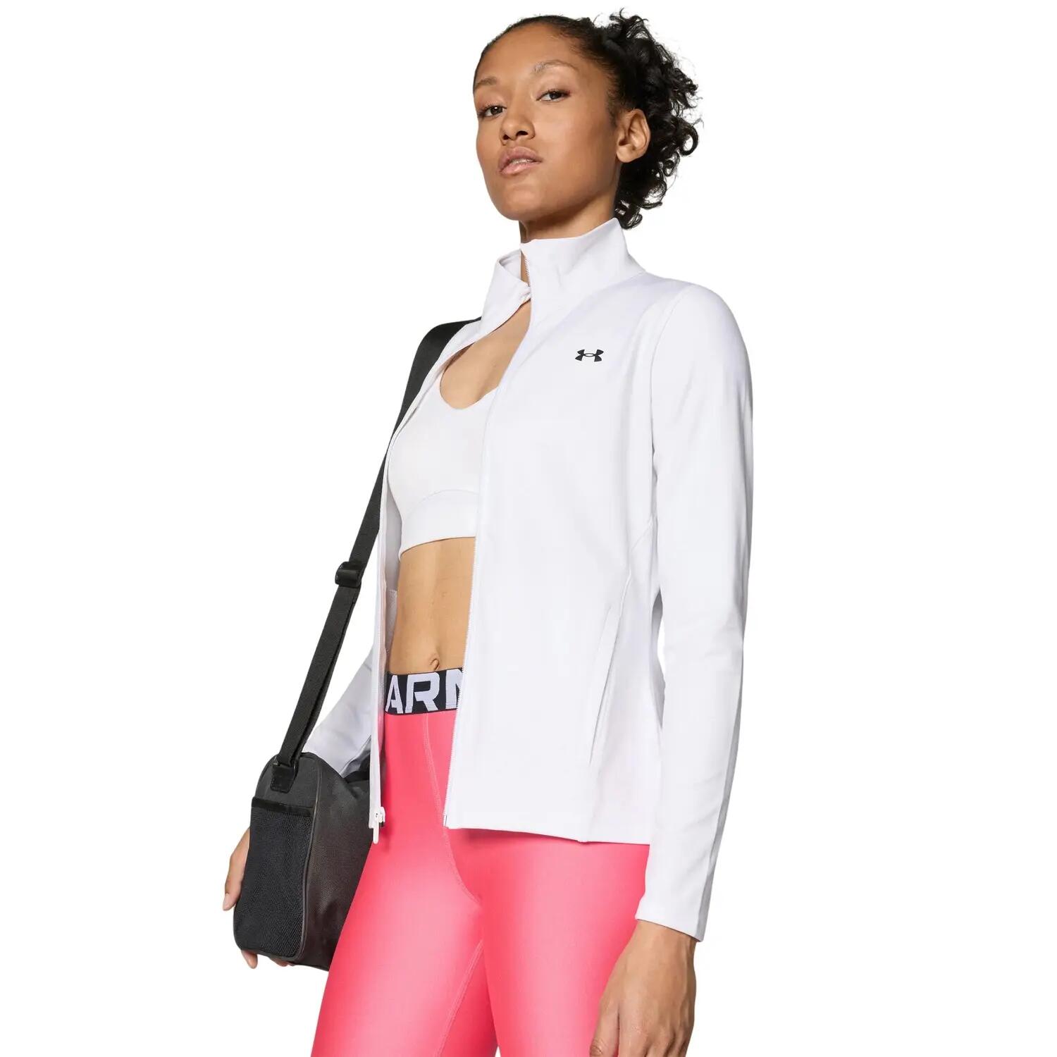 Giacca Assorbe L´ummidita´ Donna Under Armour Bianco 5/5
