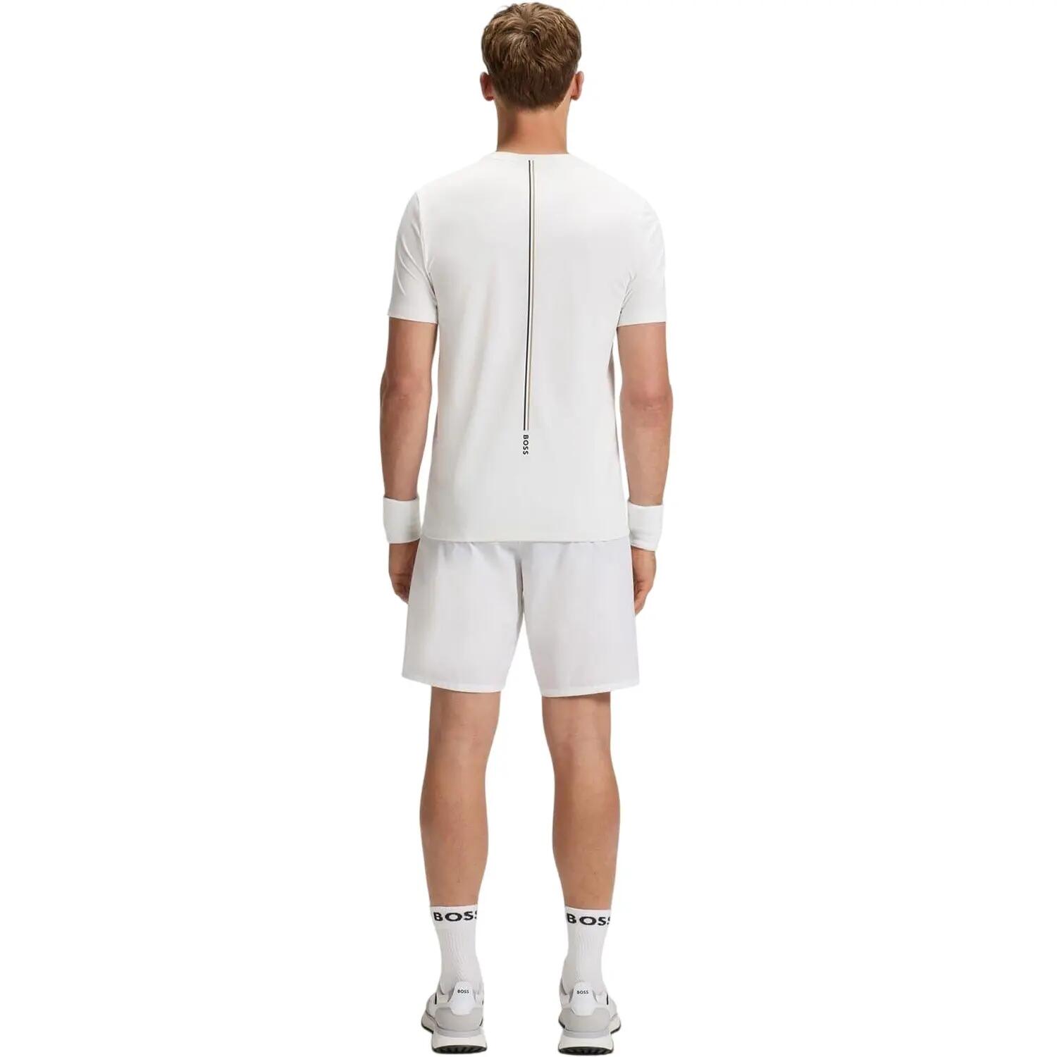 "Toc" TShirt für , Piqué, Schmal Herren Weiß 6/6