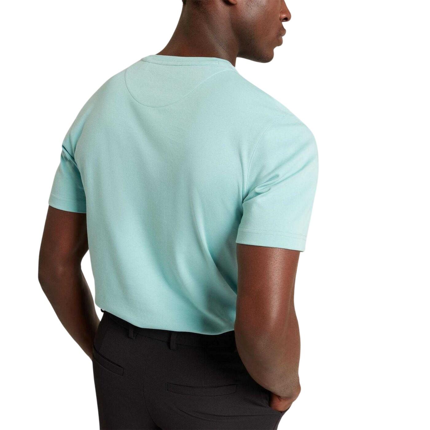 Tshirt Manches Courtes Homme (Turquoise Vif) 5/5
