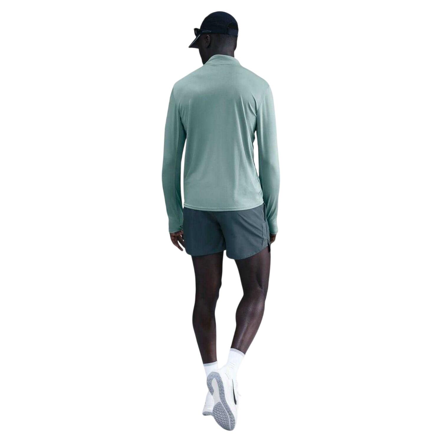 Mens Core Half Zip LongSleeved Running Top (Cannon) 5/5