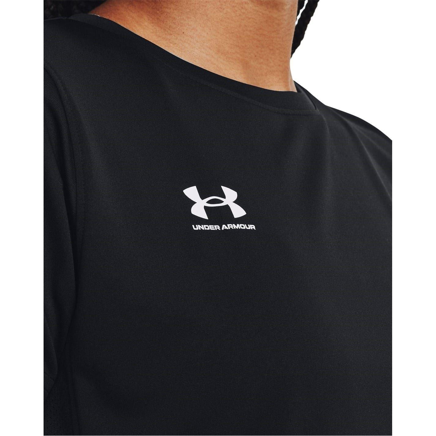 "Challenger" TShirt für , Training Damen Schwarz/Weiß 5/5