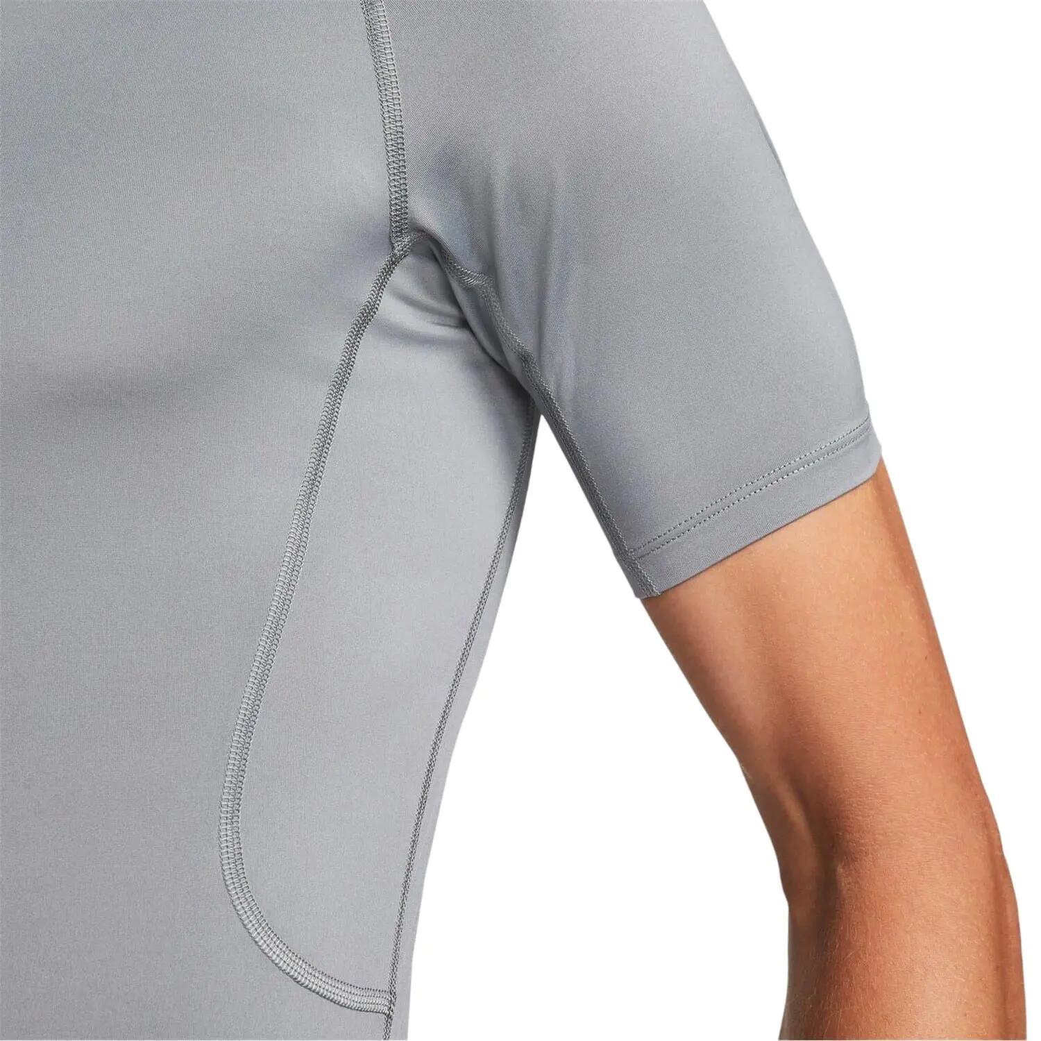 Maglietta Di Base Stretto DriFIT Compressione Uomo Nike Pro Core Grigio 6/6