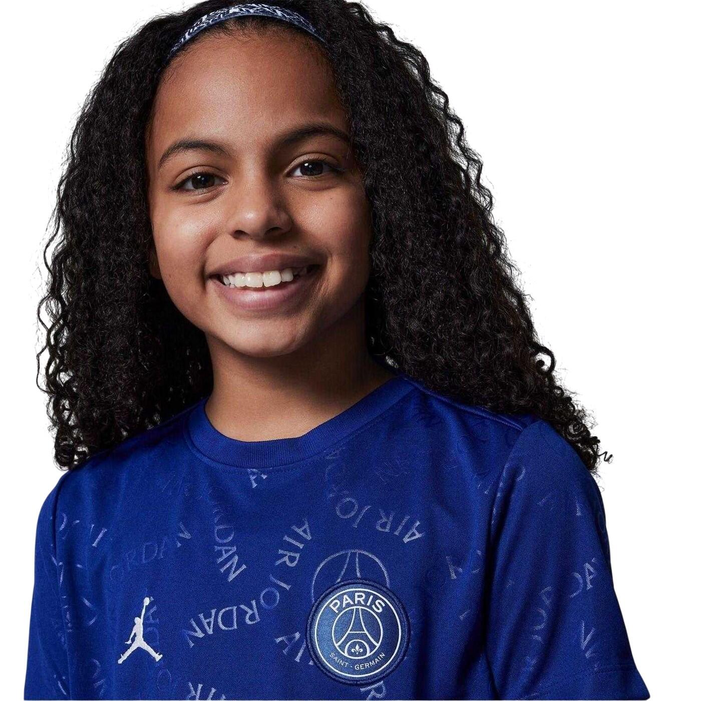 "Air Jordan" Trikot für Kinder Blau/Phantom 5/5