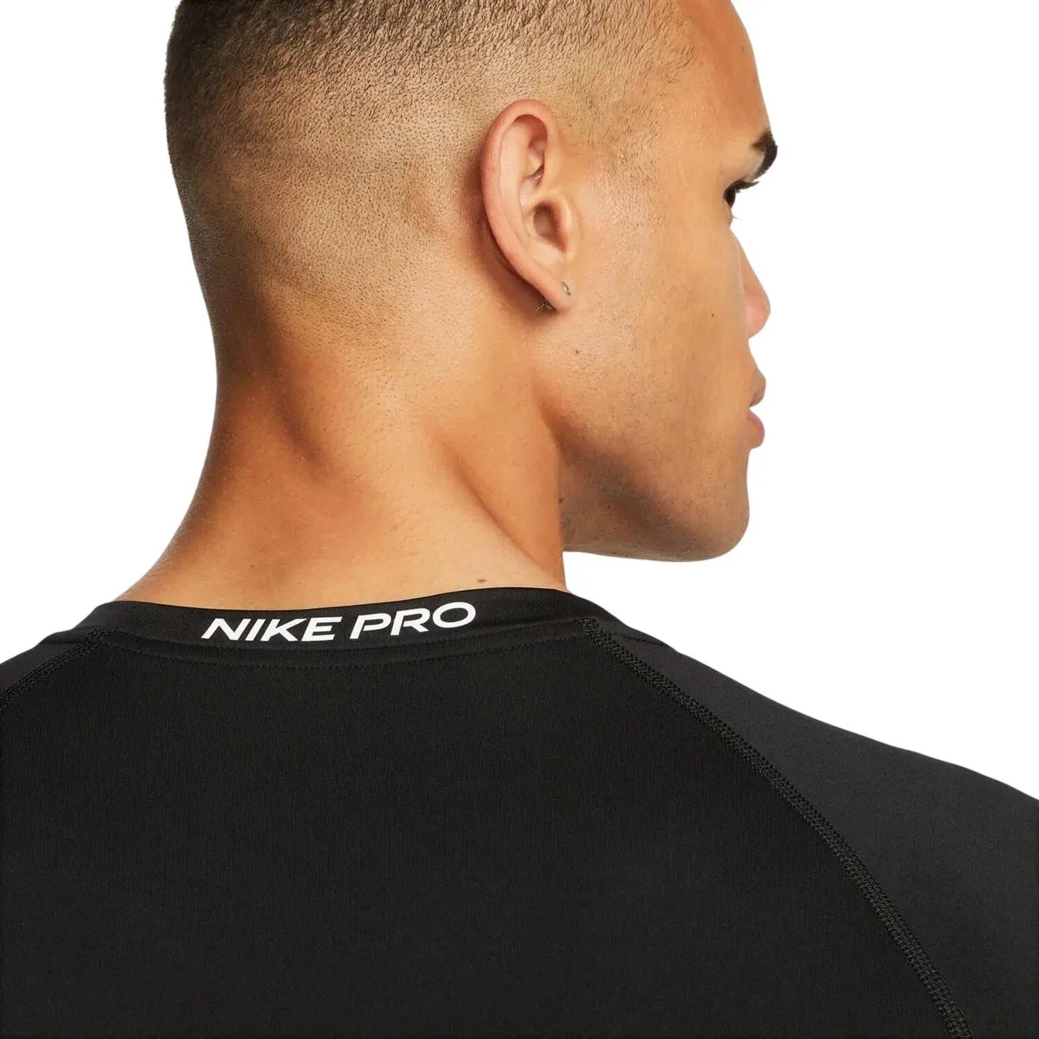 Mens Pro Core DriFIT Compression Tight Base Layer Top (Black) 5/5