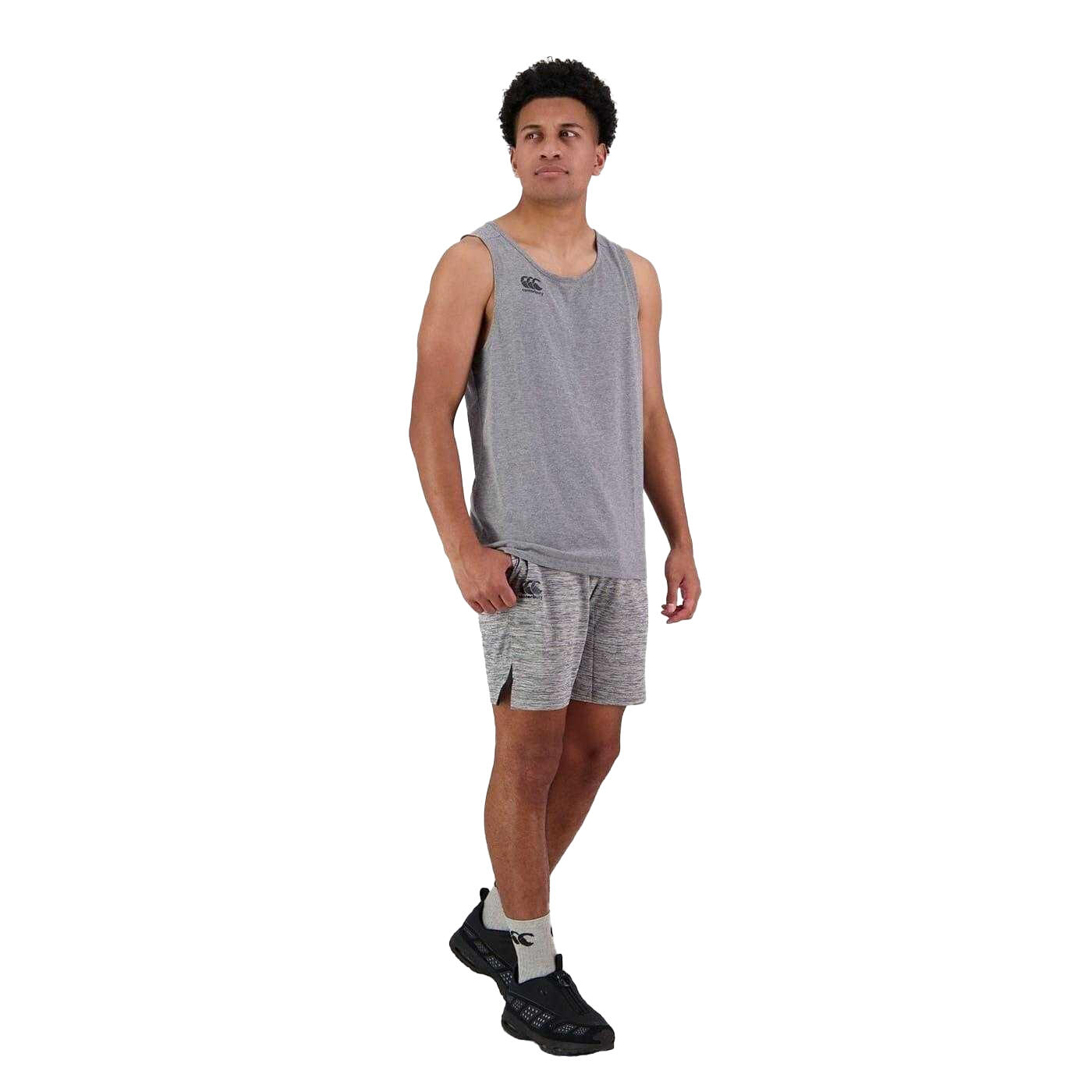 Unisex Adult Tempo Vest Top (Static Marl) 5/5