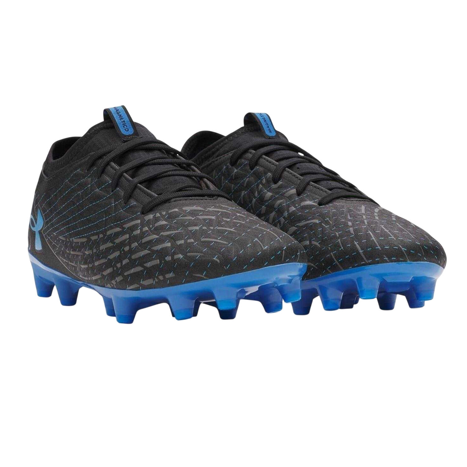 Voetbalschoenen Ua Magnetico Select 5 Fg Under Armour Zwart, Grijs En Blauw 6/6