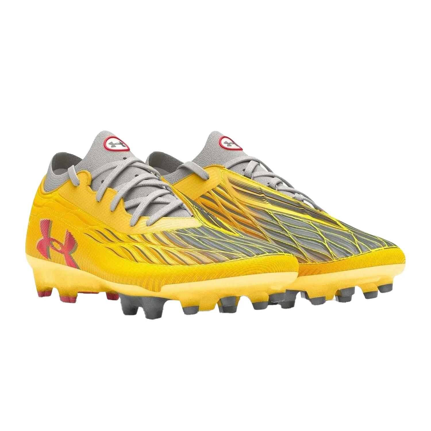 Chaussures De Foot Pour Terrain Ferme MAGNETICO ELITE Homme (Jaune) 5/5
