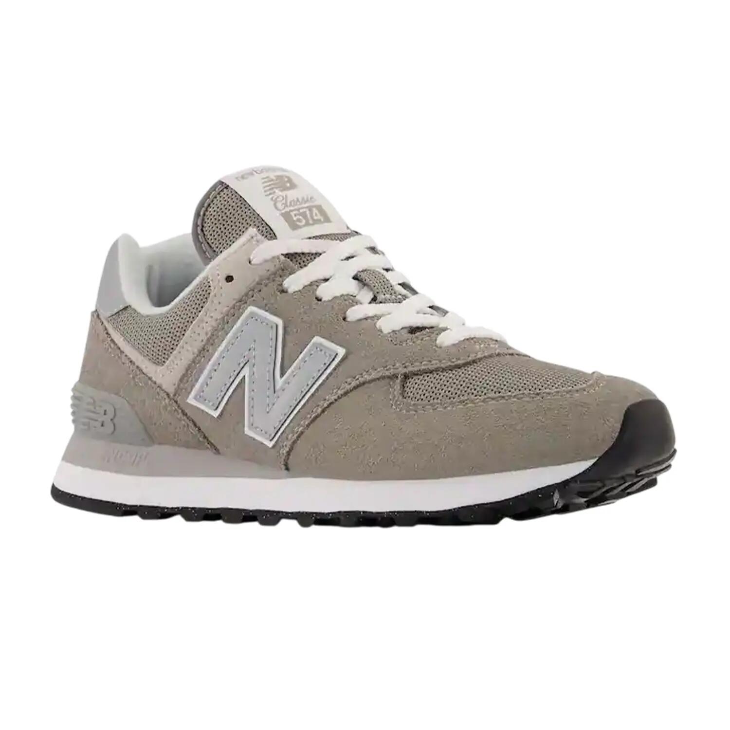 Scarpe Sportive Pelle Scamosciata SpicchioDonna New Balance 574 Grigio 7/7