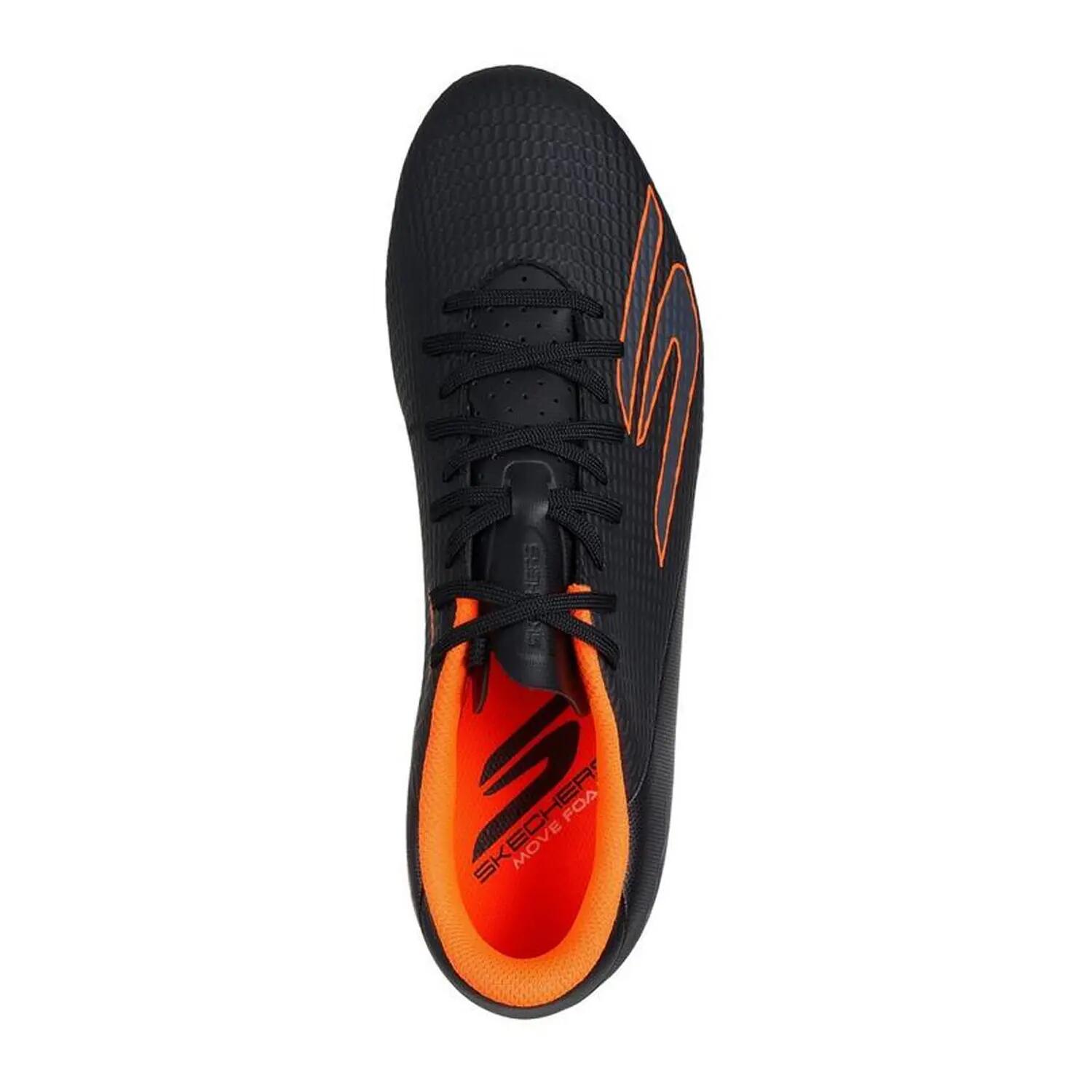 Chaussures De Foot Pour Terrain Ferme SKX_2 ACADEMY Homme (Noir / Orange) 3/5