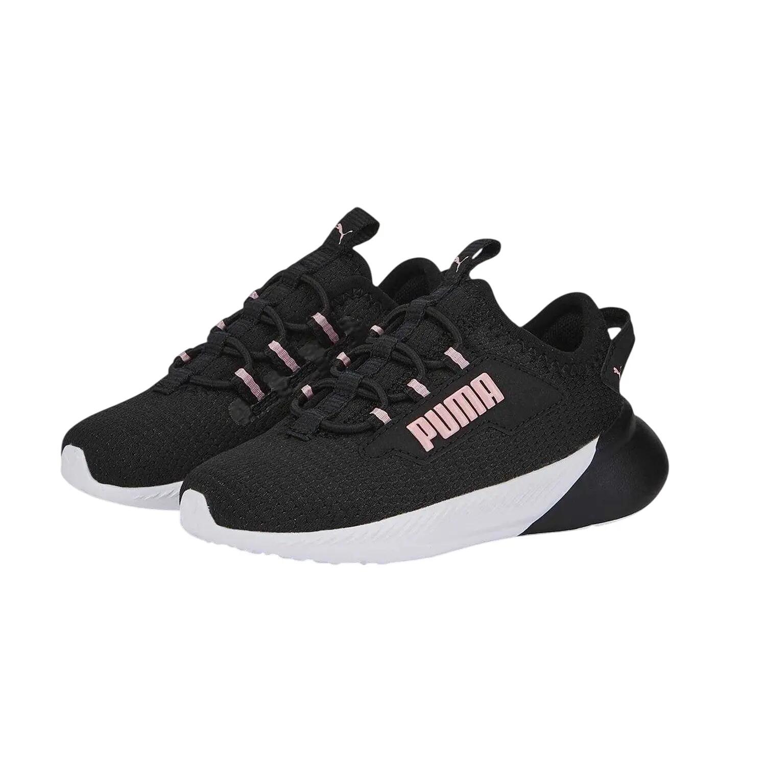 "Retaliate 2" Logo Sneaker für Mädchen Kinder Schwarz/Pink 5/5