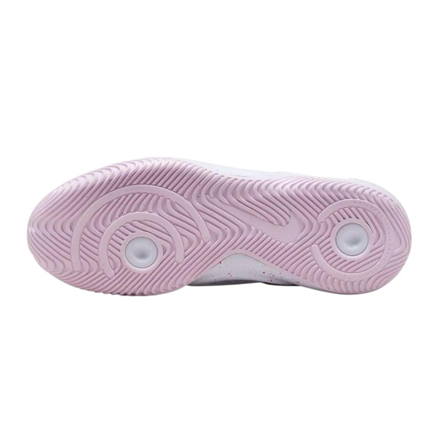 Scarpe Sportive LogoUomo Nike Hyperquick Bianco Rosa 5/5