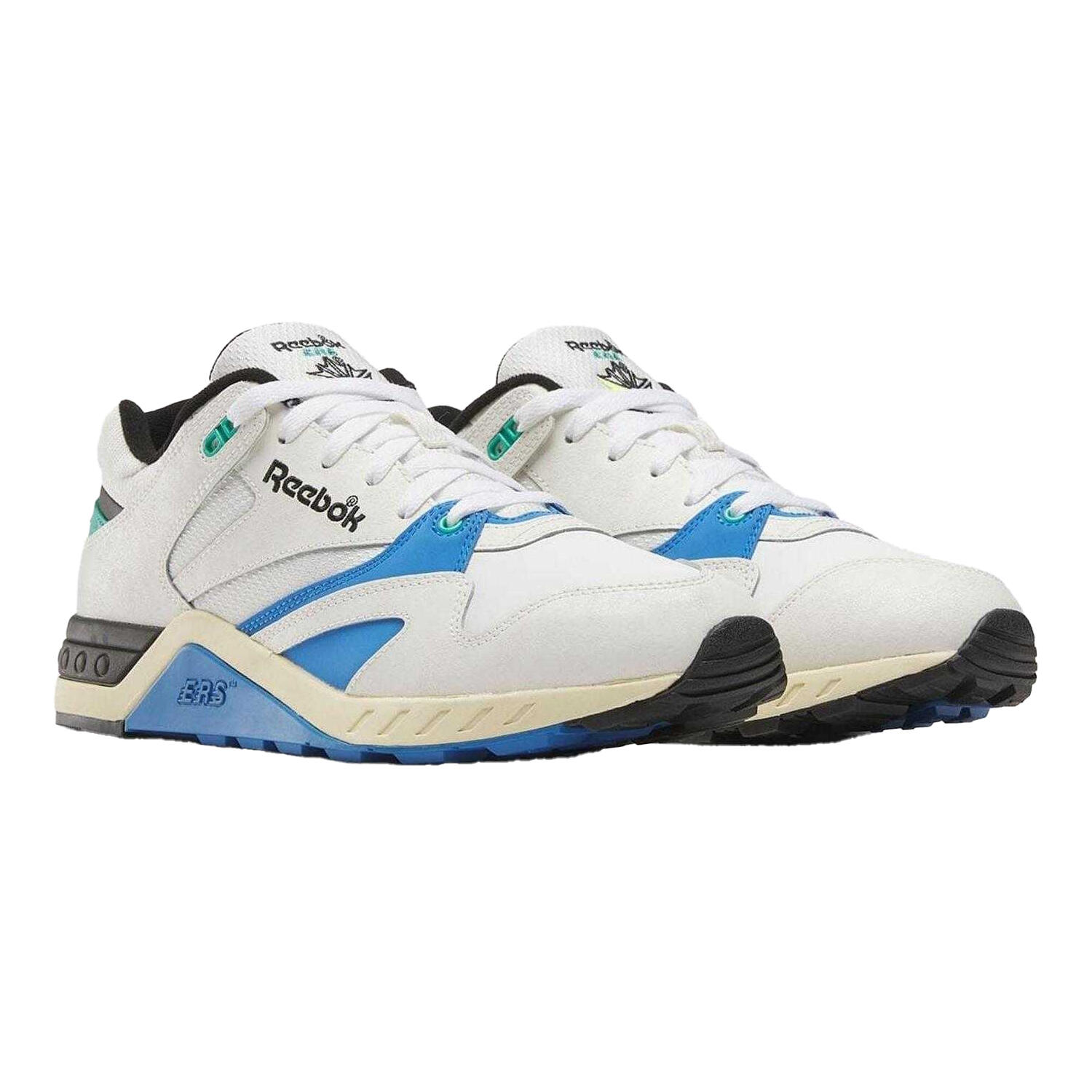 "ERS 4000" Sneaker für , Leder Damen Weiß/Blau 5/5