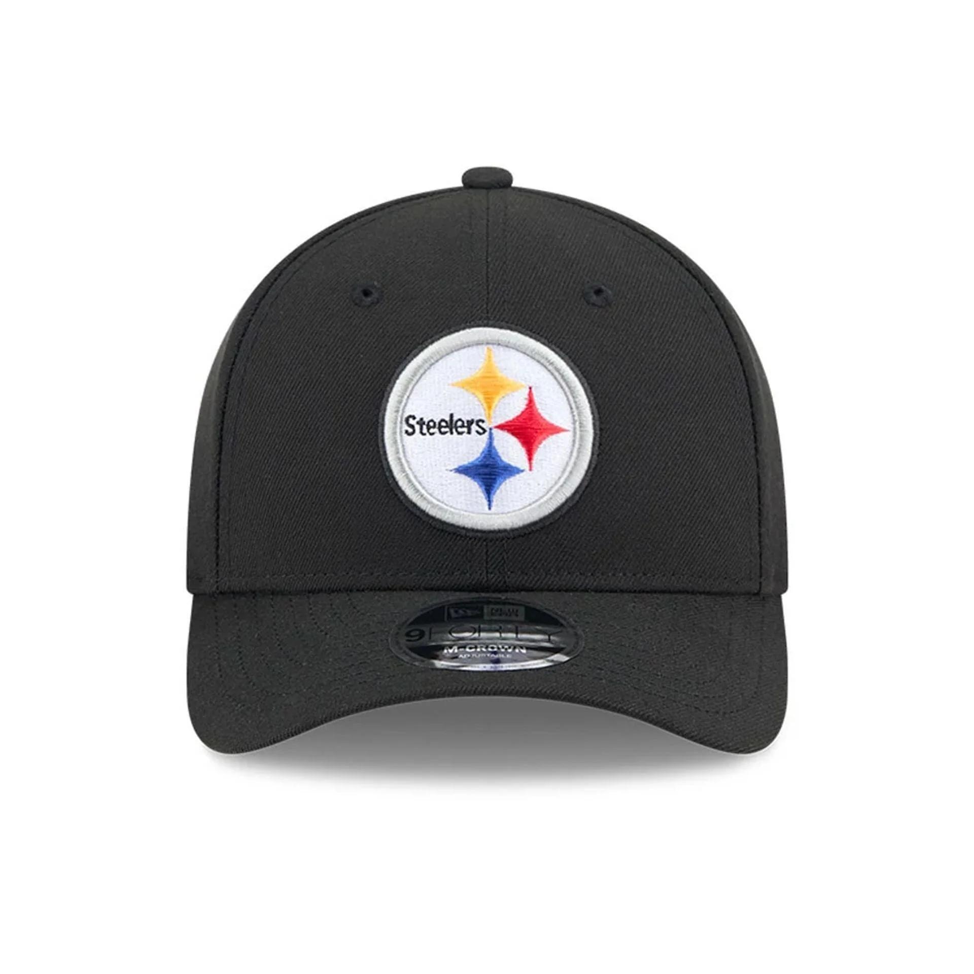 Casquette New Era 940 M-Crown Pittsburgh Steelers NFL Équipe noire 7/7