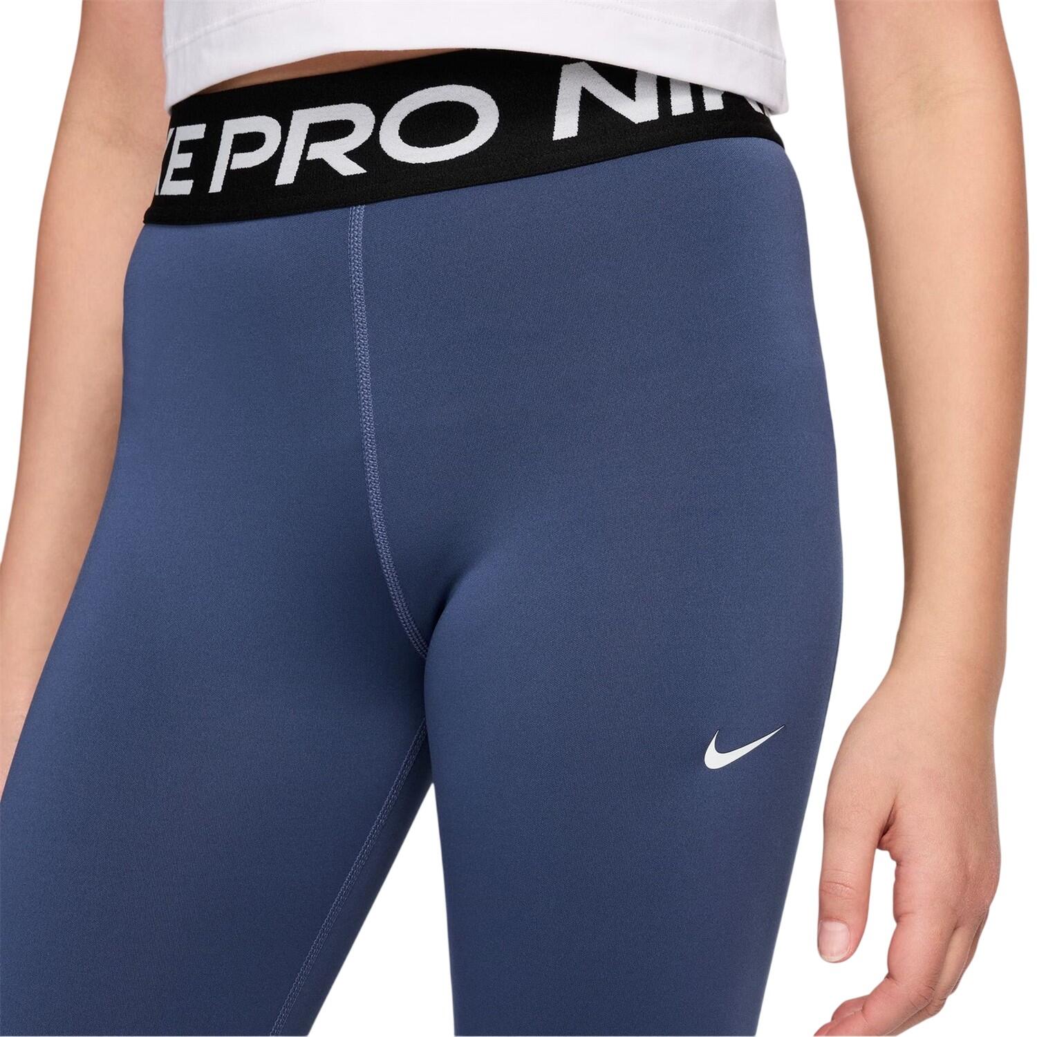 Collant Ragazze Nike Pro Blu Mistico 5/5