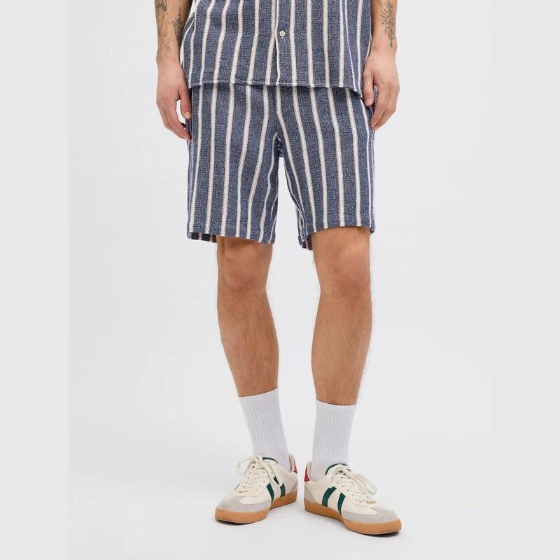 Pantaloni scurți Jack & Jones Jaiden Coba Stripe ocean cavern