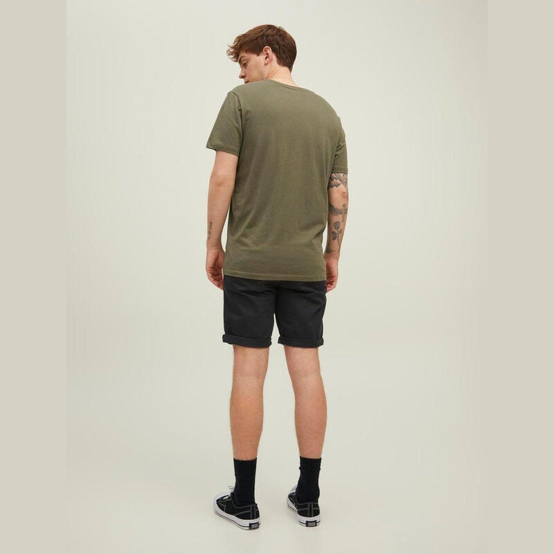 Short Jack & Jones Bowie Solid Mid negru