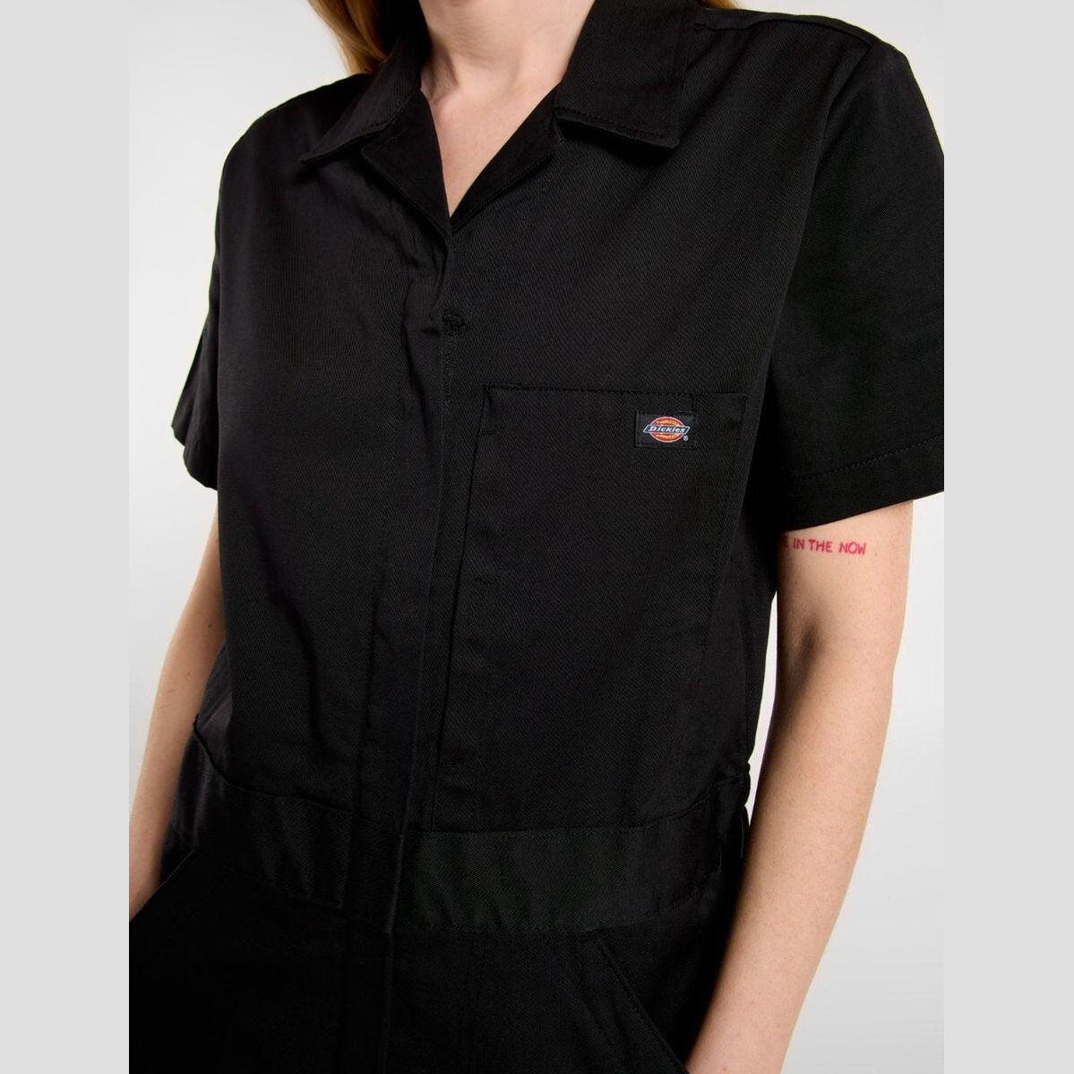 Tuta Dickies korte mouwen overall zwart 7/7