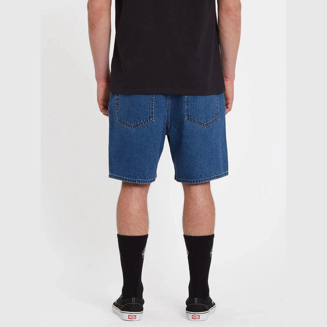 Shorts Volcom Billow Denim oliver azul medio 7/7