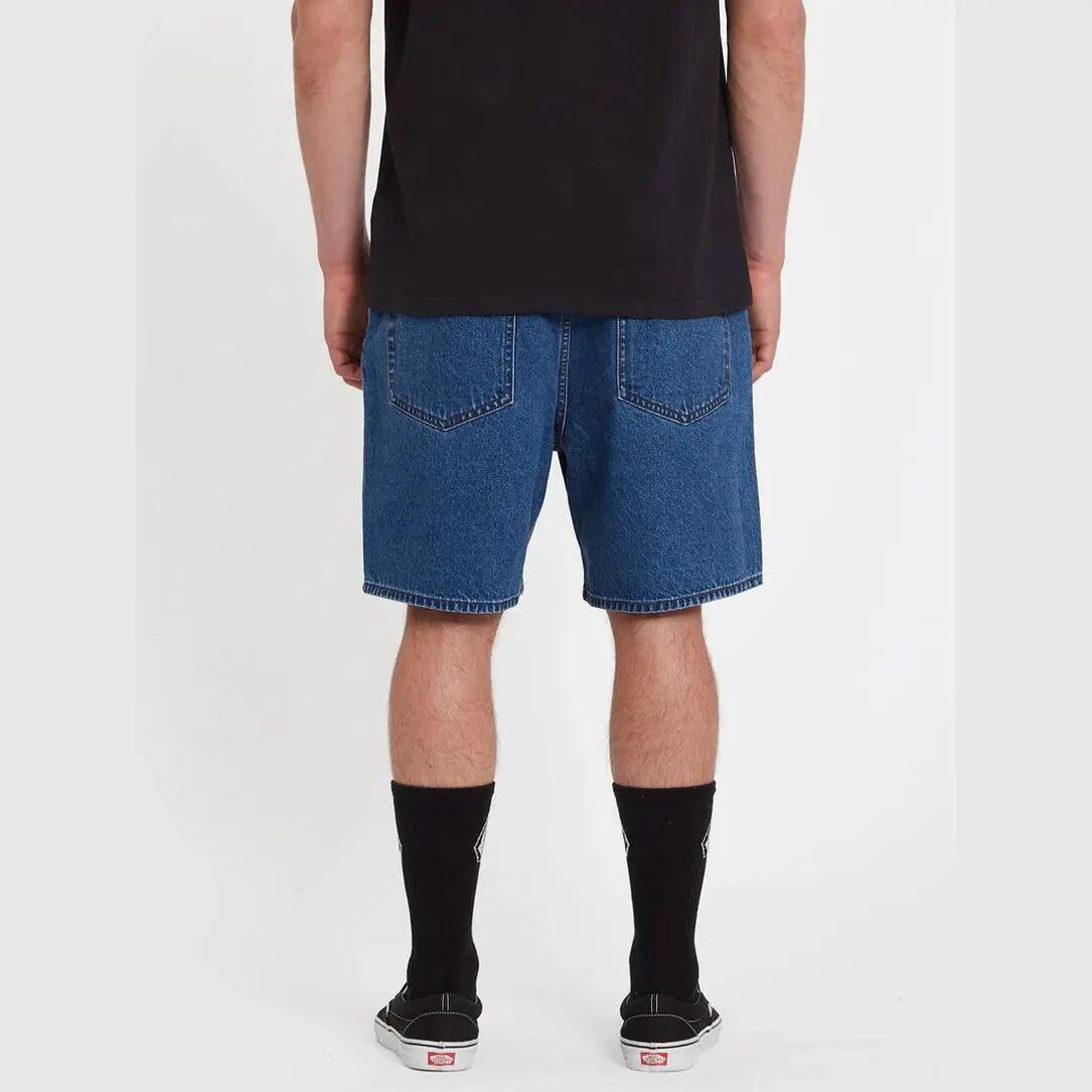 Calções Volcom Billow Denim oliver azul médio 7/7