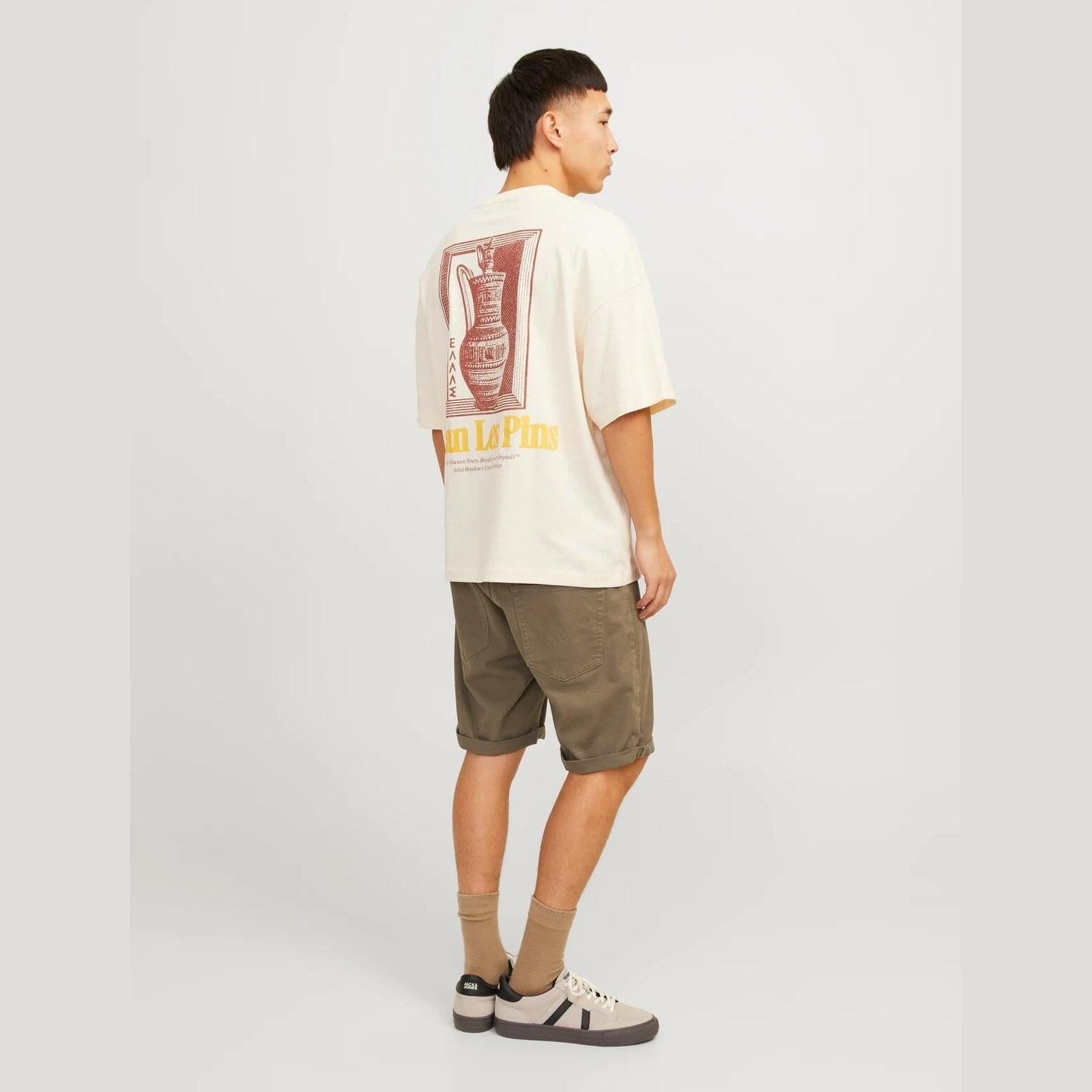 Krótki brązowy sznurek bungee Jack & Jones Strick 7/7