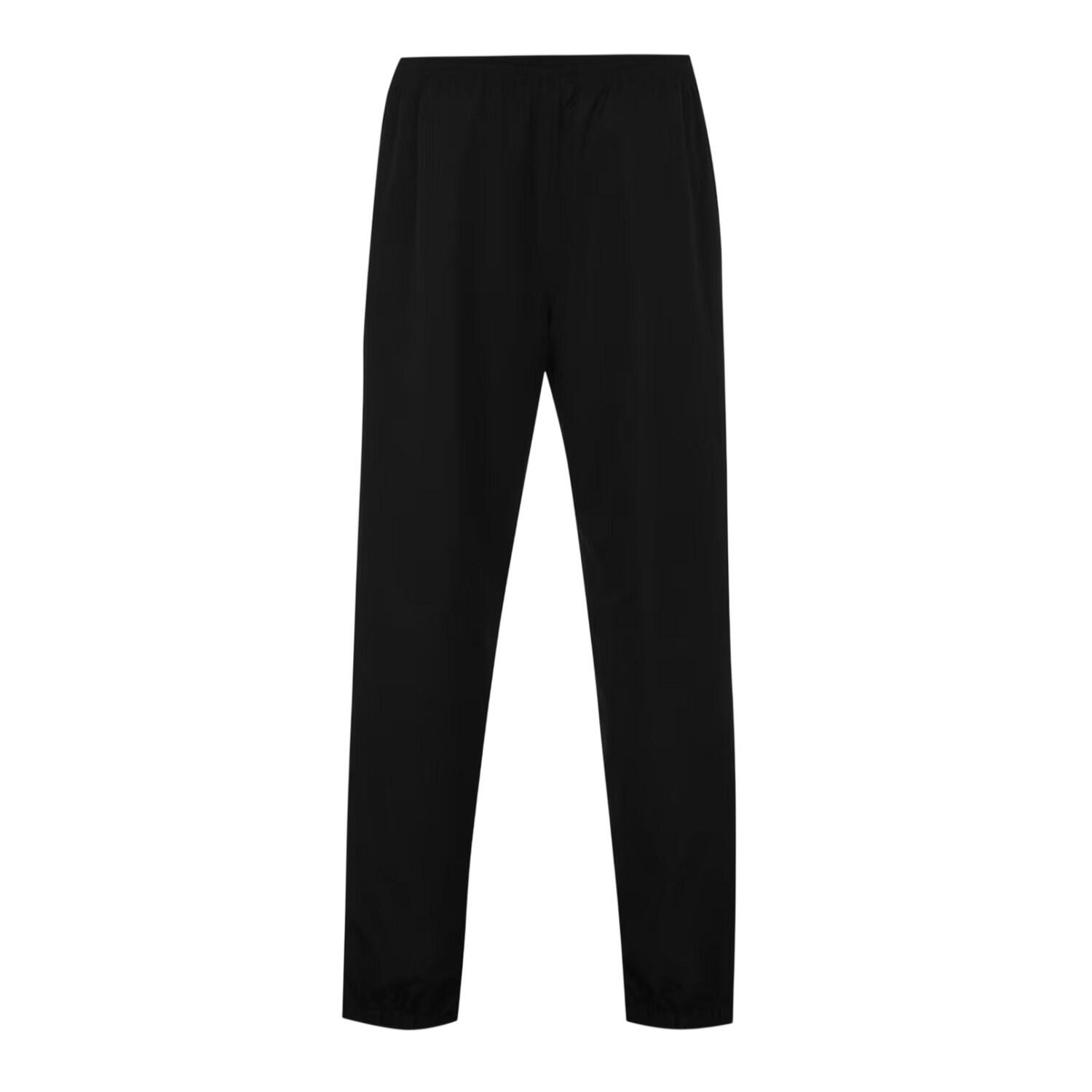 Pantalones de Chándal de Tafetán Diseño Logotipo para Hombre Negro 3/3