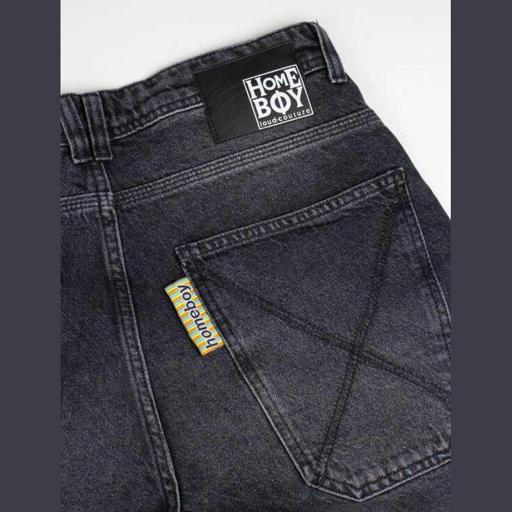 Pantaloni Homeboy Desperados Dnm Vntg Negru