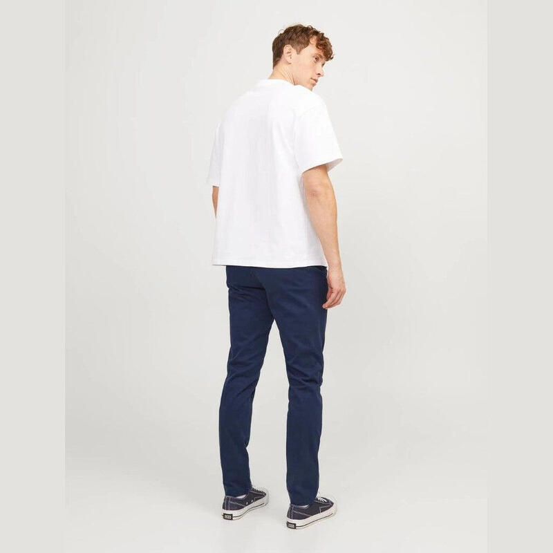 Pantaloni Jack & Jones Chino bleumarin