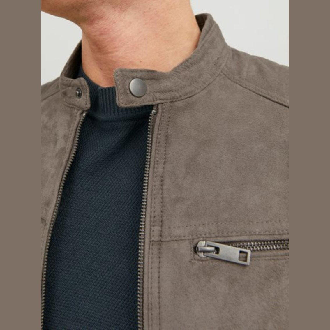Jack & Jones Rocky Wildlederjacke Falke 7/7