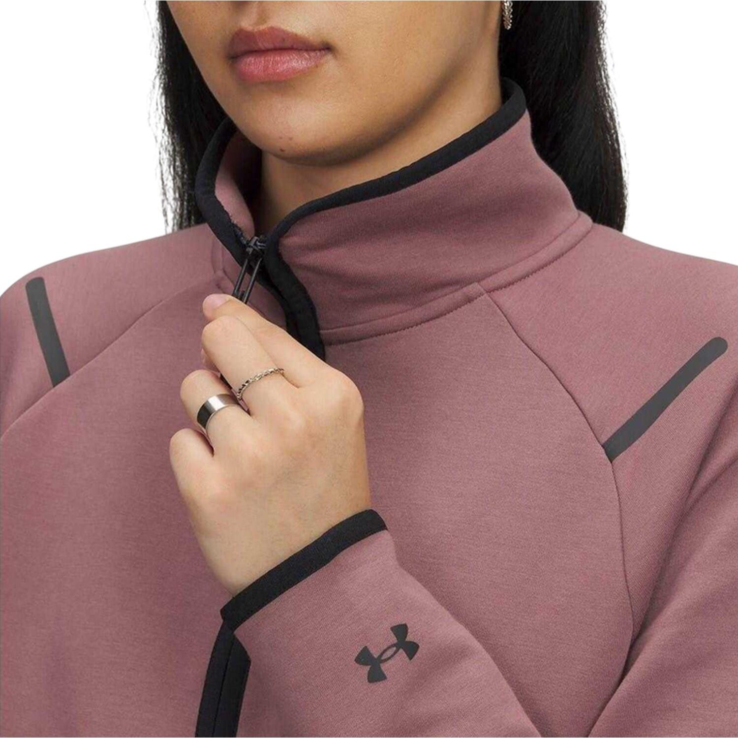 Sweat UNSTOPPABLE Femme (Bordeaux Foncé) 4/4