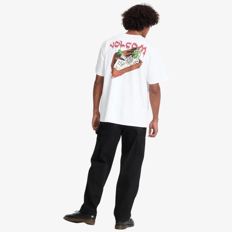 Tricou Volcom FA JJ Villard Alb