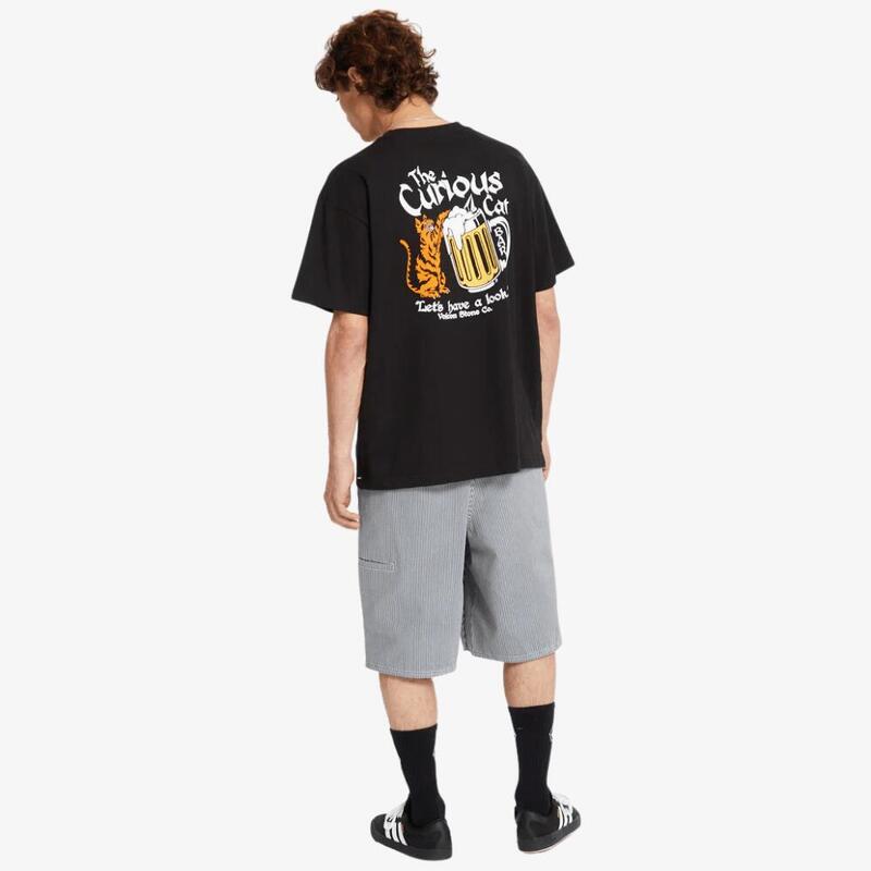 Tricou Volcom Pisica Curioasă negru