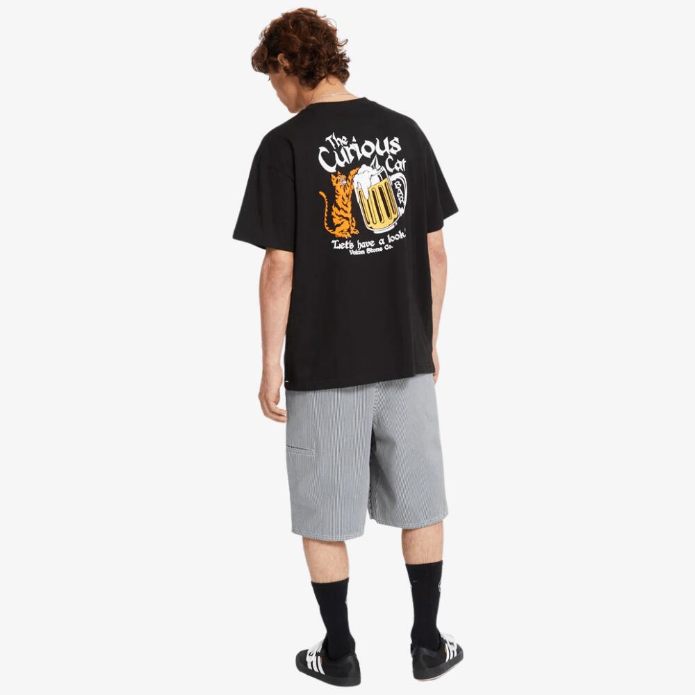 Volcom Neugierige Katze T-Shirt schwarz 7/7