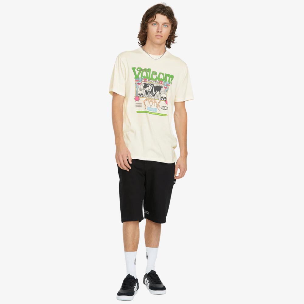 T-Shirt Volcom Weltlich Off White 7/7