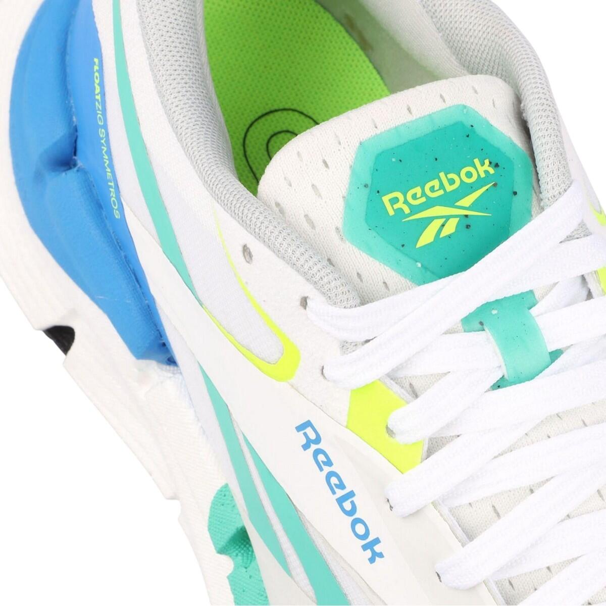Baskets FLOATZIG SYMMETROS Reebok Homme blanc/vert synthétique 6/6