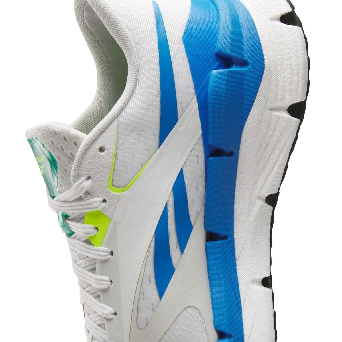 Baskets Reebok FLOATZIG SYMMETROS Homme blanc/jaune synthétique 6/6