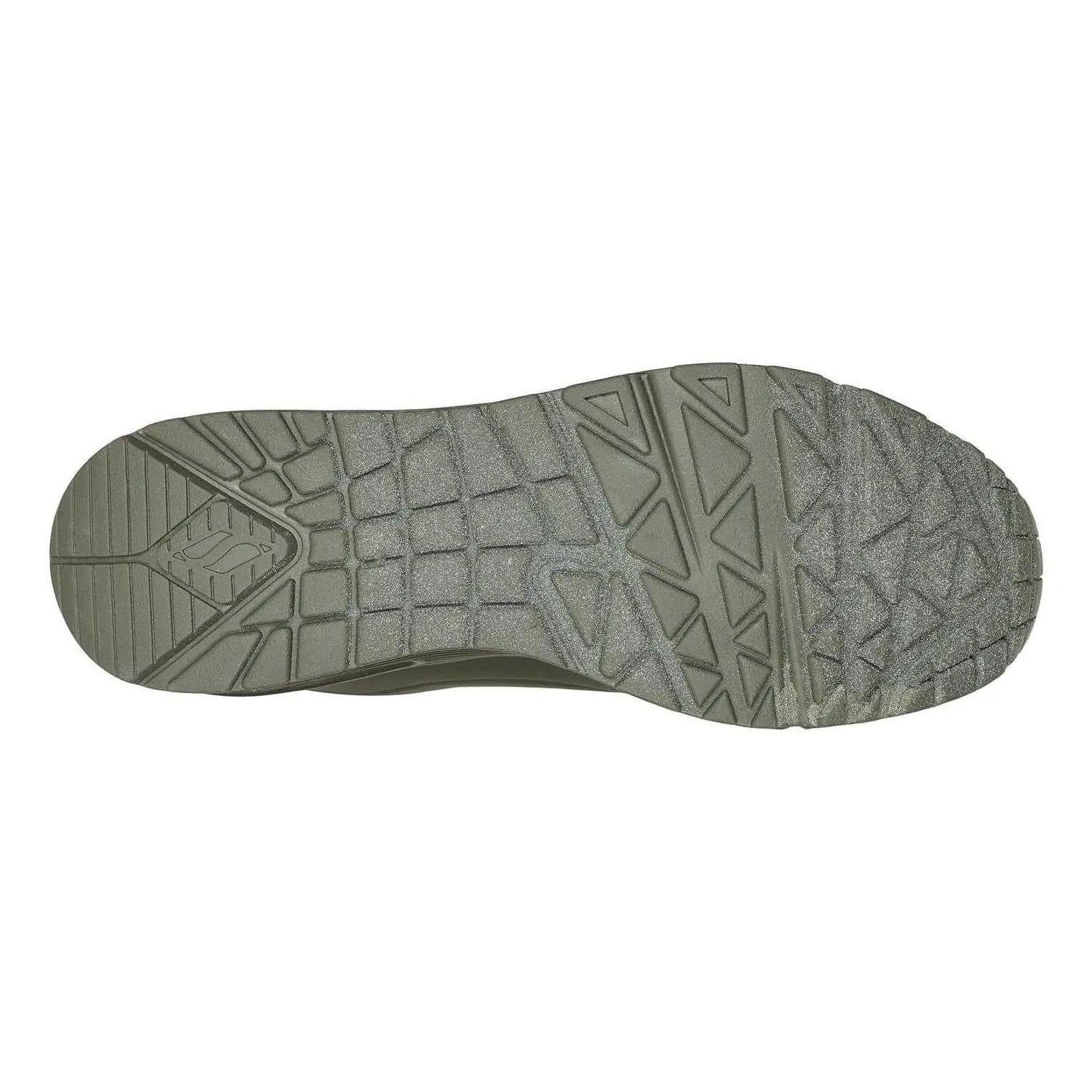 Uno Stand On Air SkechAir sportschoenen voor heren (Olijf) 4/6