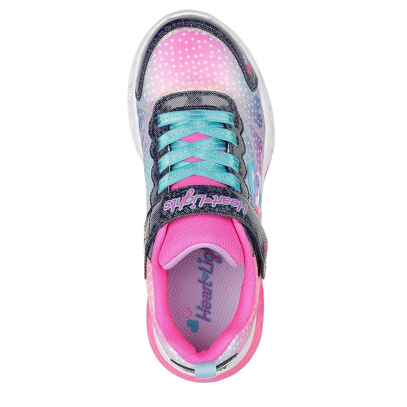 Zapatillas Deportivas Flutter Heart Plano Niñas Rosa, Marino 3/5