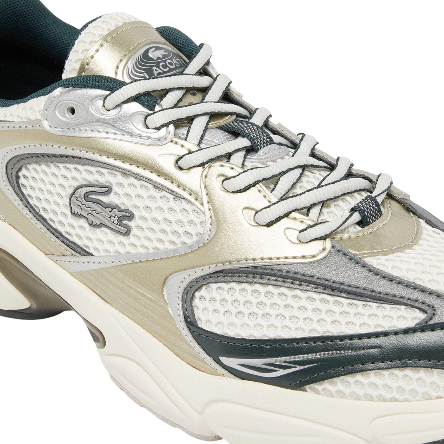Mens Storm 96 2K Synthetic Leather Trainers (White/Green) 6/6